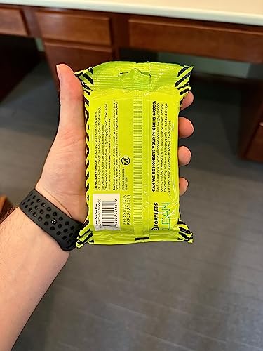 Fortress Electronic Wipes (25 ct.) Screen Cleaner Wipes for Tech | Travel Size, for Phones, Keyboards, TV Monitors, Computer Screens, and More, Skin-Safe Electronic Screen Wipes - style: No Microfiber Cloth