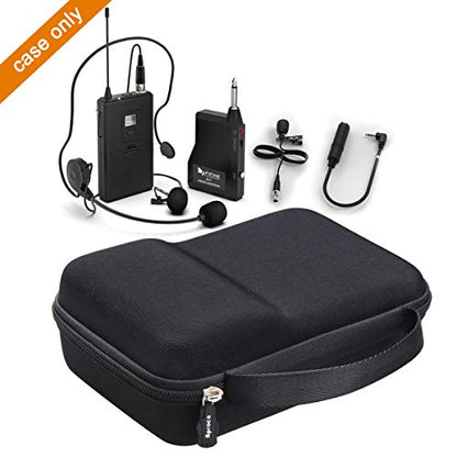 Aproca Case for Fifine K037B Wireless Microphone System (Case Only)