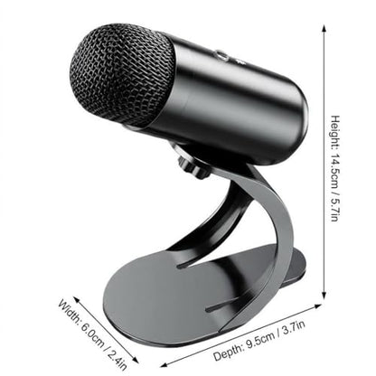 USB Condenser Microphone, Podcast Microphone, Plug and Play,Compact Gaming Streaming Dynamic Mic for Laptop Gaming PC, without RBG Lights - color: without RBG Lights
