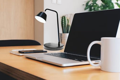Desk Lamp Base: Round inches Mounting Stand for Desk Lamps,Magnifying Glass with Light,Mic Arm Desk Mount,Swing Arm Desk Lamp,for Home Office,Compatible for lk-1 cl-2 (Black) - color: Black
