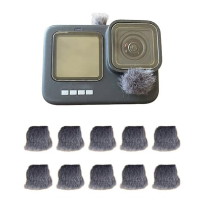 Furry Windshield Artificial Furs For 8 9 10 11 Cameras Microphones For Outdoor Noise Cancellation Windscreen