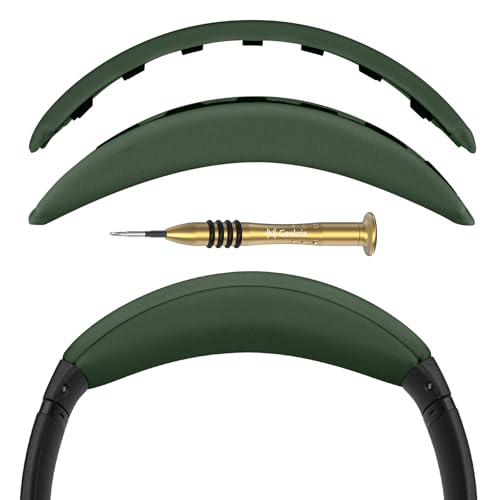 Geekria Headband Pad Compatible with Bose QuietComfort 35 ii Gaming, QC35II/ QC35/ QC45/ QCSE Headphones, Replacement Band Repair Part (Green) - color: Green