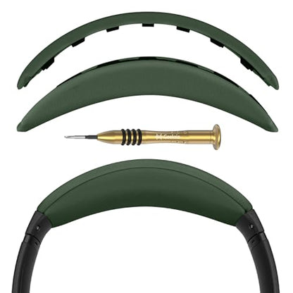 Geekria Headband Pad Compatible with Bose QuietComfort 35 ii Gaming, QC35II/ QC35/ QC45/ QCSE Headphones, Replacement Band Repair Part (Green) - color: Green