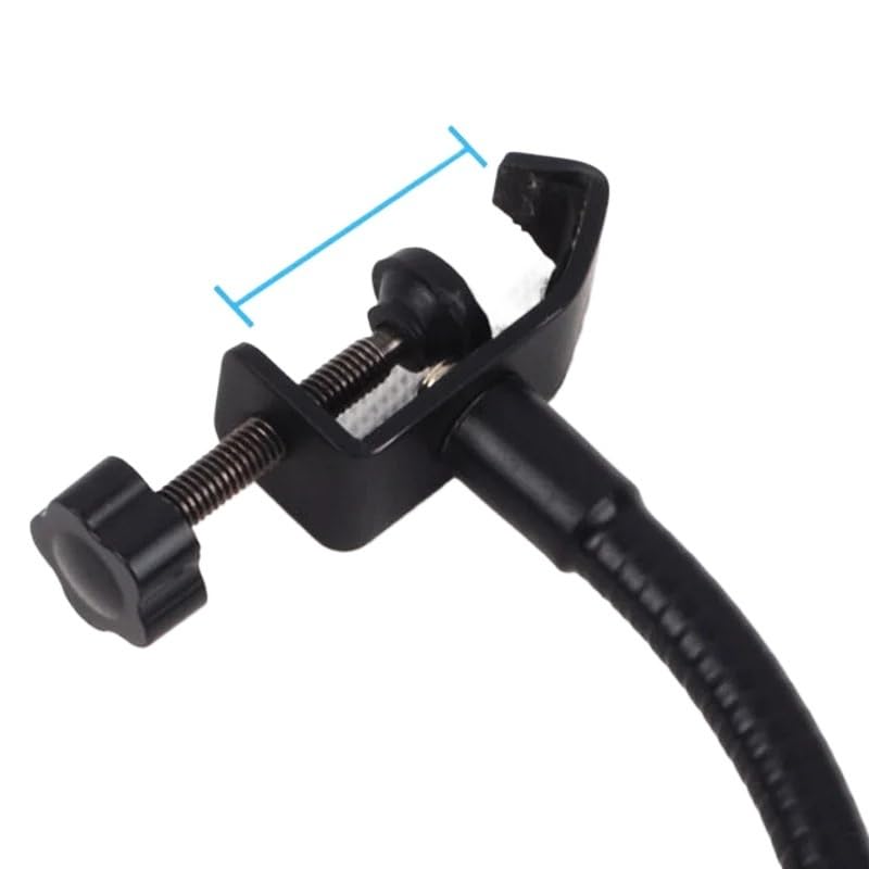 Compatible For Rode NT-USB, HyperX QuadCast S Mic Arm Stand With Heavy Duty Clamp, Shock Mount, Pop Filter, Cable Management