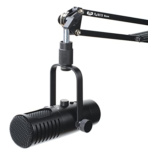 CAD Audio E90 Dynamic Front-Address Broadcast Microphone – XLR & USB-C Out