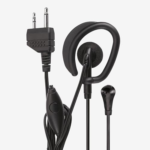 Midland- AVP-1 Headset - Over The Ear Headphones, Extended Boom Microphone | Comfortable Headset for all GMRS Midland Two-Way Radios and Walkie Talkies