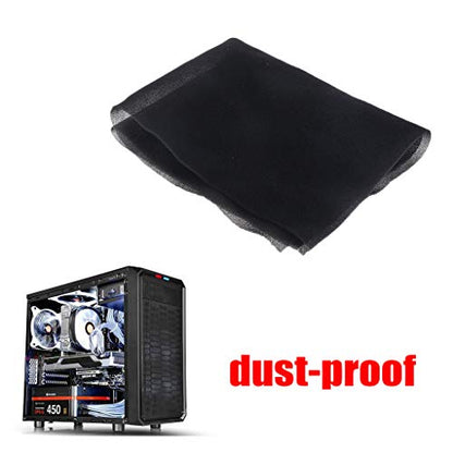 PC Fans Dust Filter Computer Black Dustproof Sponge 60ppi Density Filter for Electric Control Boxes