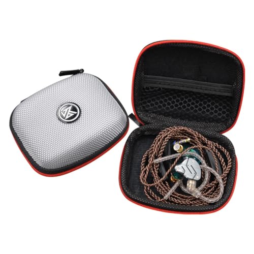Compact EVA Earphone Carrying Box Zipper Pouch Headphone Storage Bag Earphone Carrying Pouch for Small Earphones