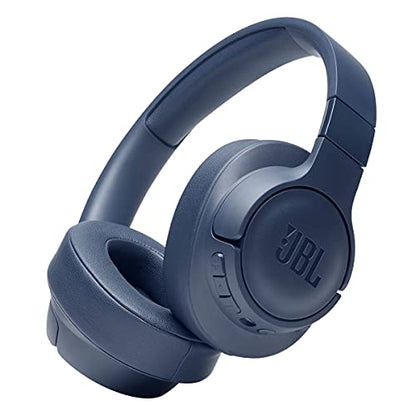 JBL Tune 760NC - Lightweight, Foldable Over-Ear Wireless Headphones with Active Noise Cancellation - Blue (Renewed) - color: Blue