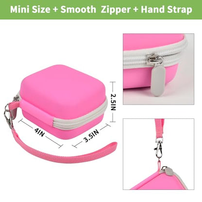 Hard Case for UCOMX/Hicober 3-in-1 Charger, Box Only | Hard shell case for UCOMX, Hicober, Iseyyox, LISEN and RTOPS 3-in-1 charger users, with divider and mesh pocket - color: Pink