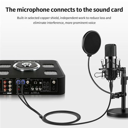 XLR Splitter Y Cable 2 Female to 1 Male, Microphone XLR Breakout Cable Balanced Left and Right Dual Female to Single Male, for Mixer/Speaker/MIC, 3.3FT-2Pack - size: 6.6FT, style: 1 Male to 2 Female