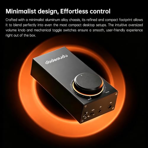 FiiO JadeAudio GIGAS 1 Desktop Headphone Amplifier, 4600mW High-Power Balanced Output, Class AB Discrete Circuit, 4.4mm & 3.5mm Amp for Planar & High-Impedance Headphones (Black) - color: Black