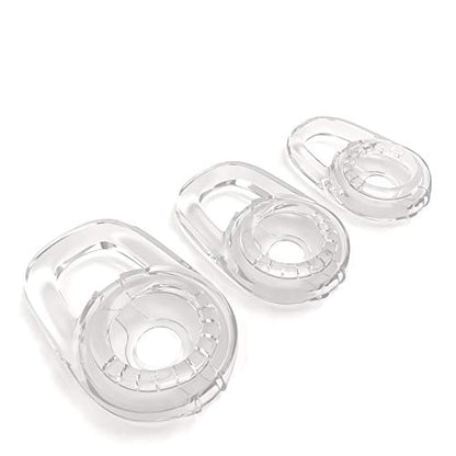 6 Clear Small Medium Large Eargels for Discovery 925 975 Wireless Bluetooth Headset Ear Gel Bud Tip Gels Buds Tips Eargel Earbud Eartip Earbuds Silicon 3 Pair Replacement Parts