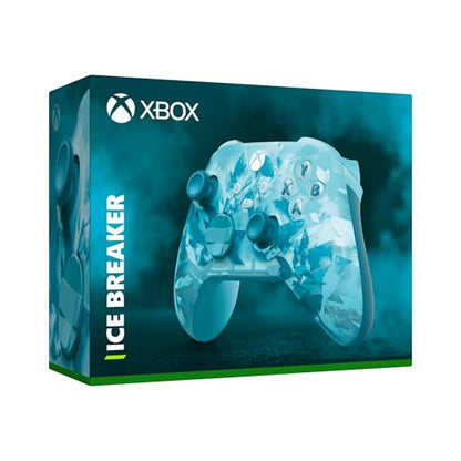 Xbox Wireless Gaming Controller | Ice Breaker Special Edition | Consoles, PCs, TVs, mobile, and more | Textured Grip | Wireless, Bluetooth, USB-C Connectivity - style: Ice Breaker