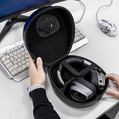 Hard Shell Headphone Travel Carrying Bag Headphones Case Compatible with beyerdynamic DT 700 Pro X/DT 990 Pro 250 / DT 770 PRO 80/ OneOdio