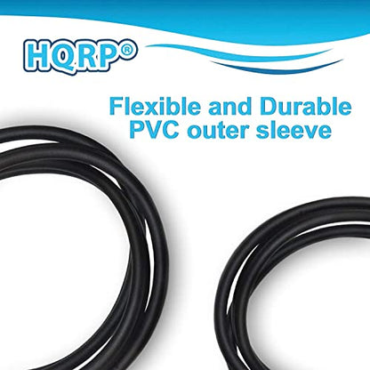 HQRP 25ft 3-pin XLR Male to XLR Female Microphone Cable, Compatible with RODE NT1000, NT2-A; Compatible with Shure PG48-XLR, PG57-XLR, PG58-XLR, PG81-XLR Microphones