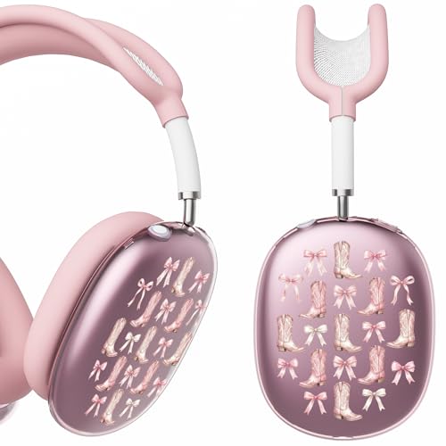 for AirPods Max Headphones Western Ear Covers for AirPods Max 2 - color: Cowgirl B/Pink