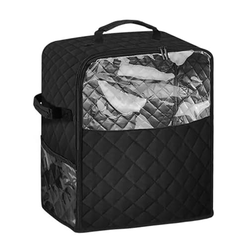 Vertical Mixer Protector, with Pockets, Fits 4.5QT-8QT Mixers for Machine Cover and Mixer Storage Bag - color: large