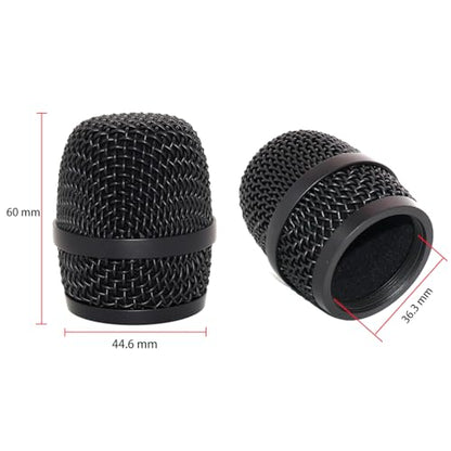 2 Pack Replacement Microphone Grille for Sennheiser XSW E825 E835 E865 Wireless Handheld Microphone With Windscreen