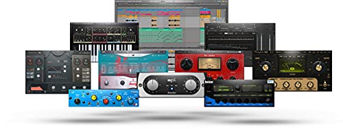PreSonus Pair of Eris E3.5 3.5" 2-Way 25W Studio Monitors with and Professional Condenser Recording Microphone, Shockmount XLR Kit