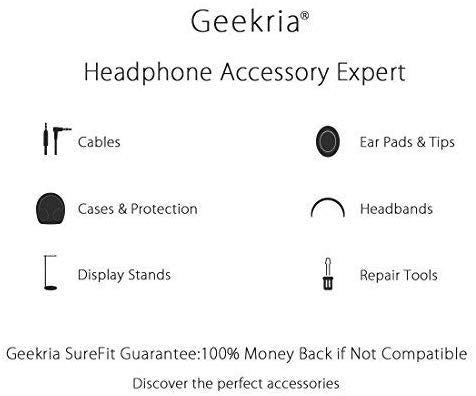 Geekria Shield Headphones Case Compatible with JBL Tune 660NC, Tune 560BT, Tune 510BT, Tune 500BT, Jr 310BT and More, Replacement Hard Shell Travel Carrying Bag with Cable Storage (Red) - color: Red