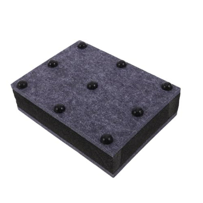 Acoustic Isolation Pads for Audio Equipment and Studio Monitor Setups, Anti Vibration Felt and Sponge Noise Reduction Pads, Sound Dampening Platform for Home Theater and Living