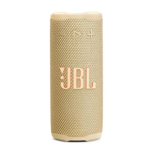 JBL Grip Portable Bluetooth Speaker, Waterproof, Ambient Light - Yellow | Up to 14 Hr Playtime, AI Sound Boost, IP68 Waterproof And Dustproof, Drop-Proof, App Control, Ideal For Outdoor And Travel - color: Yellow