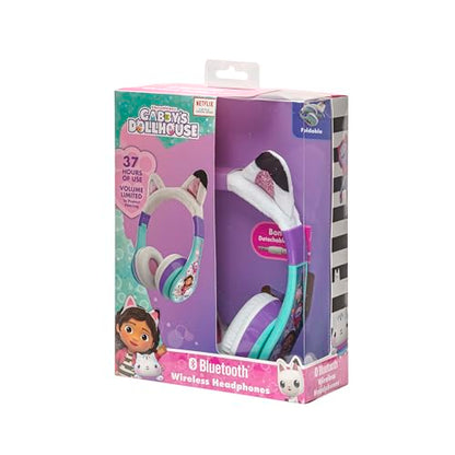 Gabbys Dollhouse Bluetooth Headphones for Kids, Wireless Headphones - color: Gabby