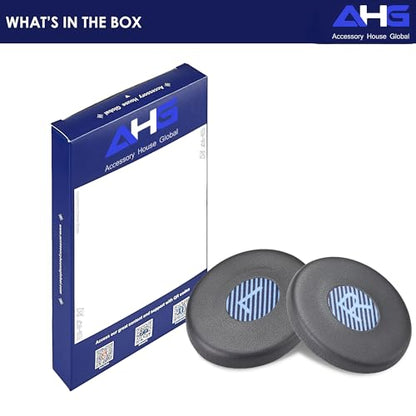 AHG Premium Replacement SoundLink OE Pads Cushions Compatible with Bose SoundLink on Ear Wireless Headphones, On-Ear Wireless, On-Ear 2 & SoundTrue OE - Soft, Great Comfort + Durability (Black)