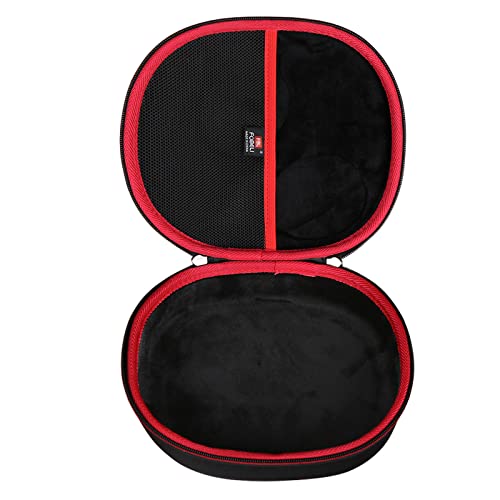 FBLFOBELI Hard Headphone Storage Case for Silensys E7 / PurelySound E7 / MOVSSOU E7 / COWIN E7 / Tapela E7 / Audonia E7 Active Noise Cancelling Bluetooth Headphones (Case Only) (Red) - color: Red