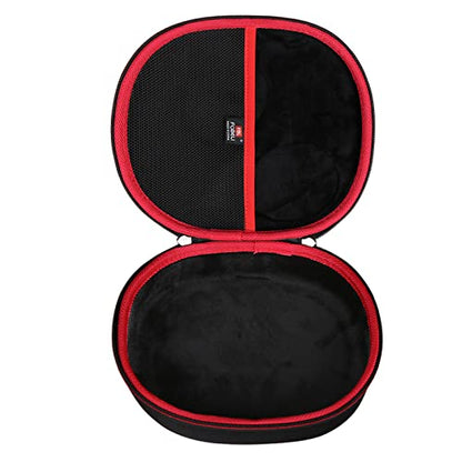 FBLFOBELI Hard Headphone Storage Case for Silensys E7 / PurelySound E7 / MOVSSOU E7 / COWIN E7 / Tapela E7 / Audonia E7 Active Noise Cancelling Bluetooth Headphones (Case Only) (Red) - color: Red