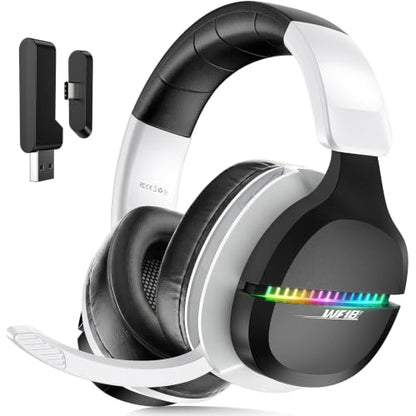 Wireless Gaming Headset for PS5 PC | 2.4GHz+BT - Play While Charging