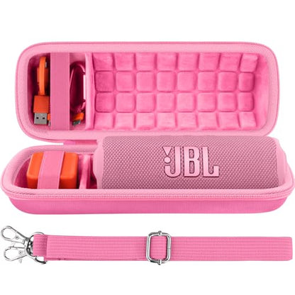 Hard Case for JBL Flip 7 Portable Wireless Bluetooth Speaker - color: Pink Case