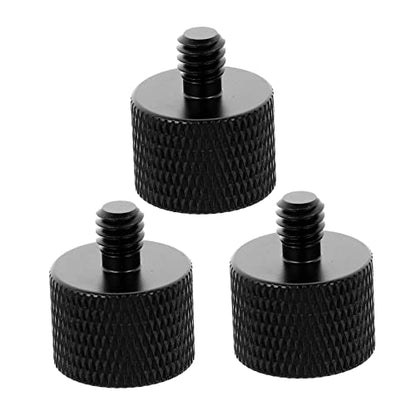 Tripod Screw Adapter Set 5/8 to 1/4 Thread for Microphone Stand Mounts
