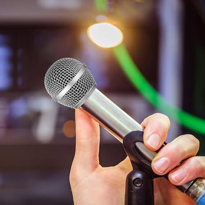 Metal Mesh Microphone Replacement Grille Compatible with Shure Mic Ball Head Acoustic Transparent Mic Grill for Clear Sound and Noise Reduction