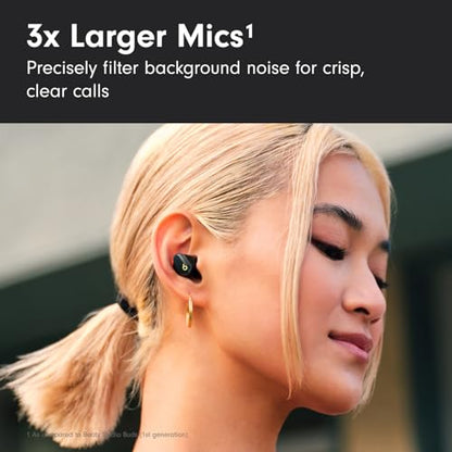 Beats Studio Buds + - Black / Gold with AppleCare+ (2 Years) - color: Black/Gold, style: With AppleCare+