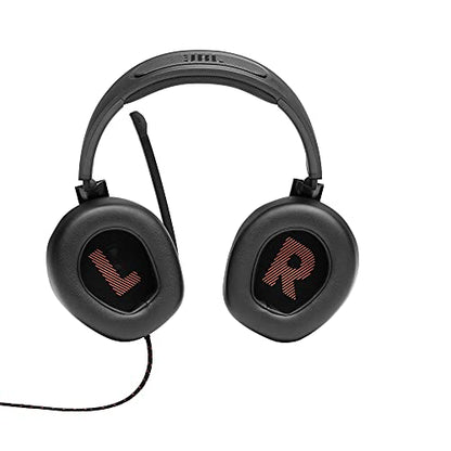 JBL Quantum 300 - Wired Over-Ear Gaming Headphones Quantum Engine Software - Black, Large (Pack of 4) - size: Large (Pack of 4)