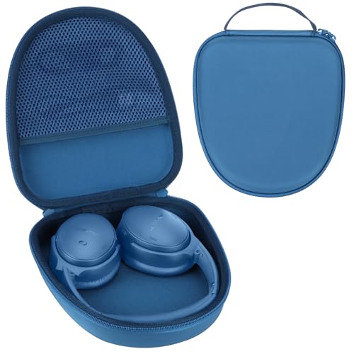 Case for Bose QuietComfort Ultra QC45 QC35 QC25 QC15 Headphones | QCSE Noise Cancelling Headphone Case, Hard Shell Shockproof, Portable Storage, Lightweight Travel - color: Blue Case