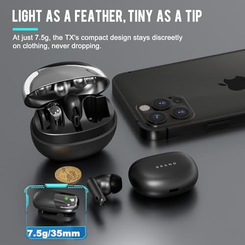 S5 Wireless Lavalier Microphone for iPhone 17/16