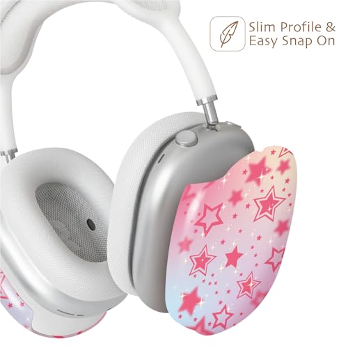 iBenzer Protective Case for AirPods Max Headphones, Ear Cups Cover for Apple AirPods Max (2024 USB-C / 2020 Lightning), Starry Cotton Candy, AP-MAX-134 - color: Starry Cotton Candy
