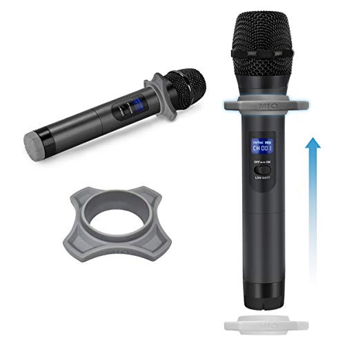 Wireless Microphone, Handheld Dynamic Microphone Wireless mic System for Karaoke Nights and House Parties to Have Fun Over The Mixer,PA System,Speakers-Fifine Technology K025 | Wireless Mic for Mixer, PA System, Speakers