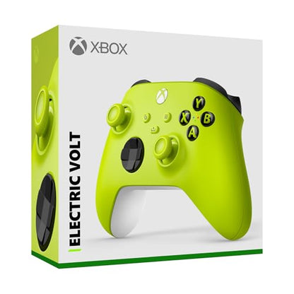 Xbox Wireless Gaming Controller | Electric Volt | Consoles, PCs, TVs, mobile, and more | Textured Grip | Wireless, Bluetooth, USB-C Connectivity - style: Electric Volt
