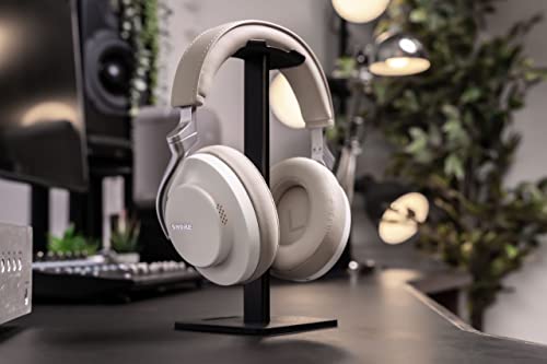 Shure AONIC 50 Wireless Noise Cancelling Headphones, Premium Studio-Quality Sound, Bluetooth 5 Wireless Technology, Comfort Fit Over Ear, 20 Hours Battery Life, Fingertip Controls - White - color: White, style: Gen 1