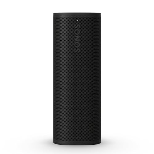 Sonos Roam 2 - 블랙 - 휴대용 방수 블루투스 스피커 - color: 블랙.