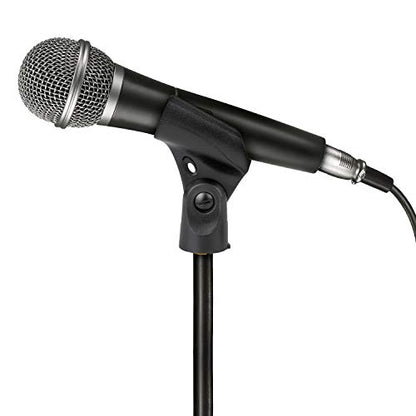 5 Pack Mic Clips For Stand, Universal Microphone Clip Holder With Adapters