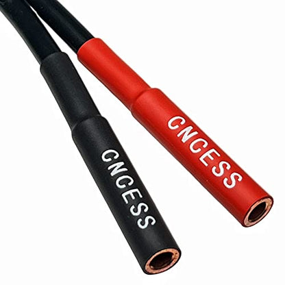CNCESS Female Banana Jack to Spade Plug for Speaker Cable (Large Spade) - size: Large Spade
