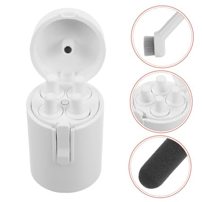 Earbud Cleaning Pen Portable Tool for Comprehensive Cleaning of Earphones Keyboards and Electronics Safe Design Compact Storage Case and Easy to Carry