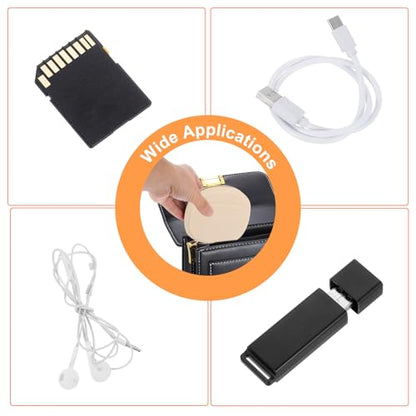 HARFINGTON Earbuds Cases, Wired Earphone Case Holder Organizer, Silicone Ear Buds Case Small for USB Cable, Earphones, Beige - color: Beige