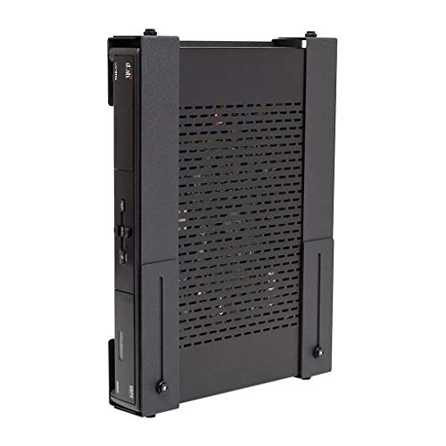 HIDEit Mounts Uni-LS Mount - Patented in 2015, Made in USA - Steel Adjustable Large and Slim Wall Mount. Hide Your Cable TV Box, Satellite Receivers, DVRs, Security NVRs and Other A/V Equipment - size: USA Made Large Slim