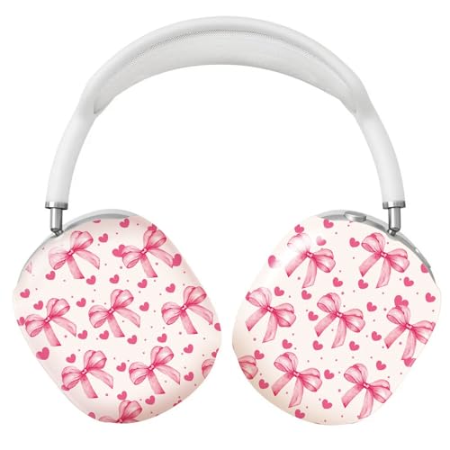 iBenzer Protective Case for AirPods Max Headphones, Ear Cups Cover for Apple AirPods Max (2024 USB-C / 2020 Lightning), Bow Crush, AP-MAX-116 - color: Bow Crush